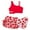 Red, variant on Wolcakyue Toddler Swimsuit Girl Teen Girls 2025 Swimsuits Tween Kids Cutout Bathing Suits Bikini Set,Watermelon Red 5-6 Yesrs