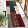 thumbnail image 5 of 2x6 FT Kitchen Runner Rugs Non Skid Washable, Faux Wool Rug Runners for Hallways Bathroom Carpet Runner, Soft Indoor Modern Floor Rug for Entryway Laundry Room, 5 of 11