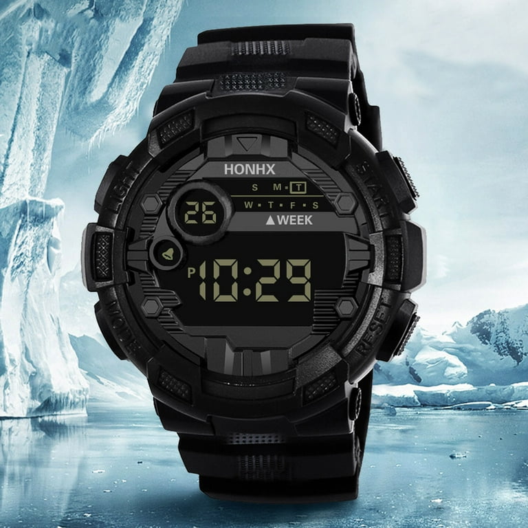 Botrong HONHX Luxury Mens Digital LED Watch Date Sport Men Botrong HONHX Luxury Mens Digital LED Watch Date Sport Men