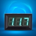 thumbnail image 2 of FYBTO 1pc LED Digit Display Panel Temperature Meter Thermometer 12V with Probe (Green)-090701, 2 of 5