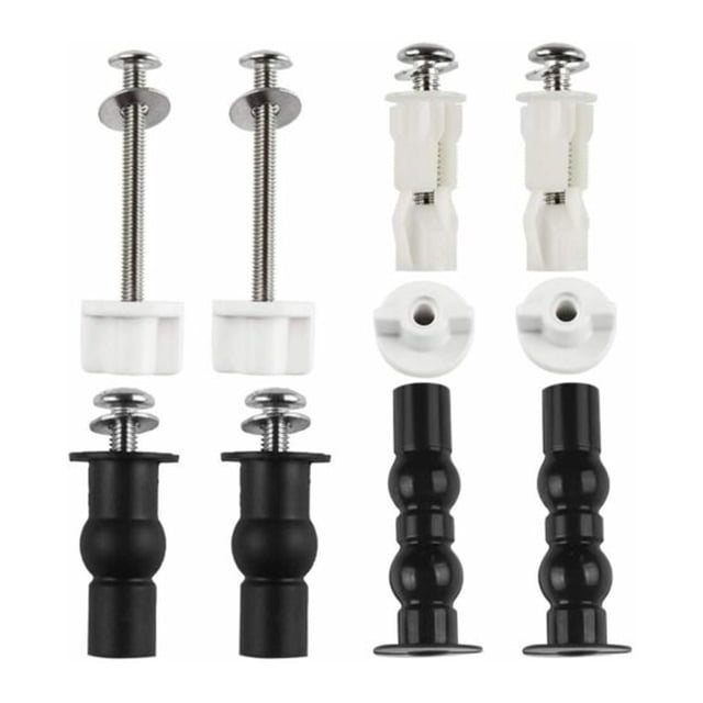 MYG Toilet Seat Replacement Kit 7.5cm Screw Washers Bottom Fixing Bolt Back Nuts Set Universal WC Seat Repair Parts for TOTO American Standard Toilets