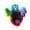 A004- Multicolor, variant on Solar Powered Halloween Ghost Decoration with Cups and Auto Light, 1 Piece, Green, for Car Windows, Halloween Car Decor