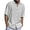 Gray, variant on Mens Casual Short Sleeve Lightweight Beach Loose Fit Summer Tops
