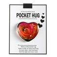 thumbnail image 2 of Clearance Decorative Stones under $5,Valentine's Glass Heart Pocket Hug Gift, 2 of 4