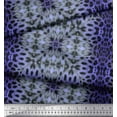 thumbnail image 3 of Soimoi Moss Georgette Fabric Leopard Animal Skin Print Sewing Fabric Yard 42 Inch Wide, 3 of 3