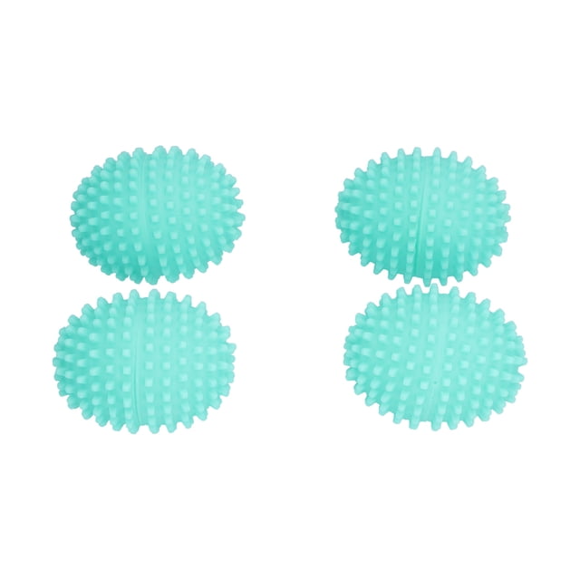 Suavizantes de tela, 4 bolas ovaladas para lavar ropa, bolas para lavar ropa, fiables y duraderas