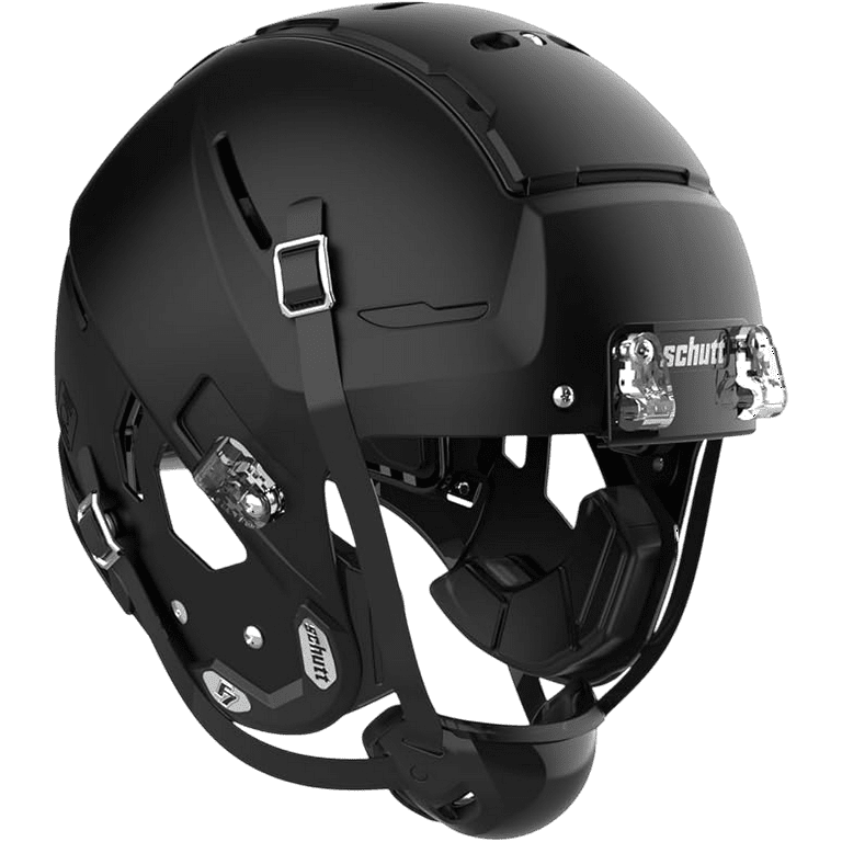 schutt F7 VTD COLLEGIATEマットブラック Schutt F7 VTD Full Size Foam Adult Football Helmet