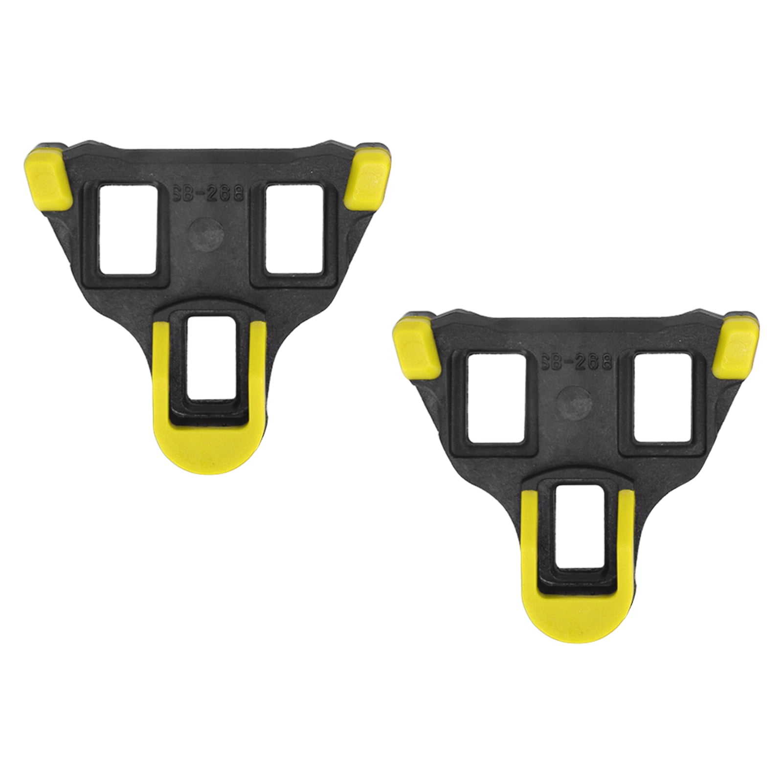 Ymiko 6 Degree Float Self Locking Cycling Pedals Cleat, Wear resistance