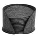 thumbnail image 4 of Dekaim Tapete para Tazas, 10pcs Bebidas de Fieltro Tapetes para Tazas de té Posavasos Tapete de Aislamiento Redondo Decoración con Caja de Almacenamiento, 4 of 5