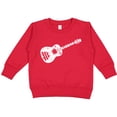 thumbnail image 2 of Inktastic Grunge Guitar Toddler Sweatshirt, 2 of 4