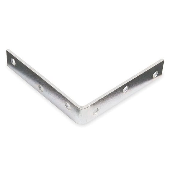 2PACK ZoroSelect 4PB66 Brace, Corner, 8 In