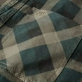 thumbnail image 4 of BOBOGOJP Chemises pour Hommes Manches Courtes Plage Coupe Régulière Hauts, AG L, 4 of 4