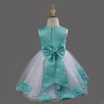 thumbnail image 5 of Alvivi Kids Flower Girl Wedding Party Dress Petals A Line Formal Prom Pageant Dance Flower Dresses Turquoise 6, 5 of 6