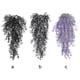 thumbnail image 4 of Monstrate Planta colgante ecológica de 2 piezas con mantenimiento de bajo costo, decoración de cualquier espacio, planta colgante de imitación Plantas Artificiales Púrpura 2, 4 of 6