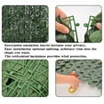 thumbnail image 6 of Artificial Privacy Fence Screen Faux Ivy Leaf Hedges 200/100cm Long Leaf Fence Panels Indoor Outdoor Garden Deck Balcony Screen, 6 of 9