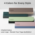 thumbnail image 3 of BAIMA Travel Yoga Mat 8 mm Thick,Multicolor Workout Pads for Home Gym,Portable for Camping or Travel Exercise Mat(Green & Grey), 3 of 7