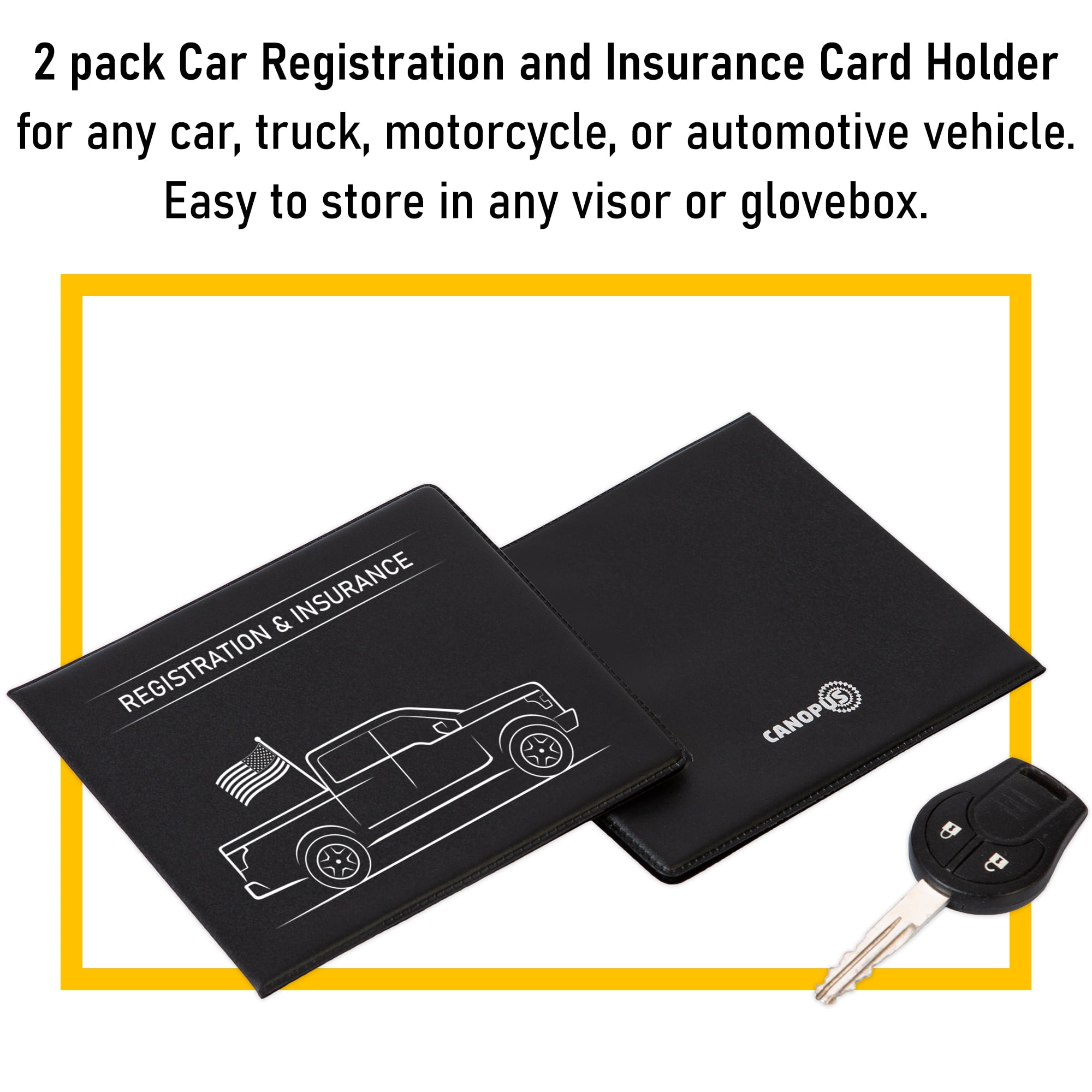  CoBak Car Registration and Insurance Holder - Vehicle