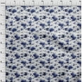 thumbnail image 4 of oneOone Cotton Poplin Blue Fabric Floral & Craft Projects Decor Fabric Printed By The Yard 42 Inch Wide, 4 of 5