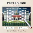 thumbnail image 4 of Póster waveglad Calendario de la Copa Mundial de Fútbol 2026 90x60 cm, 4 of 8