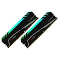 thumbnail image 3 of 16GB Mushkin Redline Lumina RGB DDR4 3600MHz PC4-28800 CL14 Dual Channel Kit - Black, 3 of 4