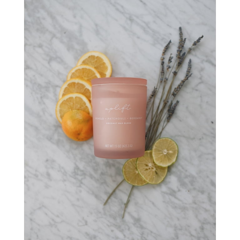 Allswell 15oz Scented 2-Wick Spa Candle - Uplift (Pomelo +