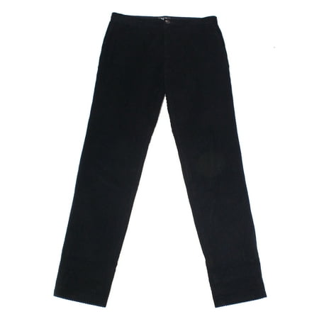 A.P.C Mens Button-Front Straight-Leg Corduroys Pants