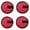 A, variant on Hearth & Gear 2/4/6PC Fishing Lu Re Covers Fishing Ba It Covers With Rod A Rmour Fishing Wraps O Xford Gloves Portable Fish Hook Protectors Red Shield For Fishing Fathead Whisker Tackle Ice Float Suit
