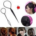 thumbnail image 5 of dianhelloya 2Pcs Women Girl Topsy Tail Hair Braided Tool Ponytail Maker Easy Styling Tool A, 5 of 6