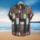 thumbnail image 5 of Camisas para hombre Camisas casuales de un pecho Hombres Trajes de playa Poliéster para XXL Hugo Camisas para hombre, 5 of 9