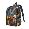 thumbnail image 2 of Balery Various Herbs And Spices In Spoons Vintage Canvas Backpack for Men and Women - Large Capacity, Durable Travel Laptop Bag for School, Work, Hiking, and Outdoor Activities, 2 of 7