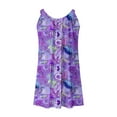thumbnail image 5 of LYXSSBYX Casual Dresses for Women Women's Round Neck Sleeveless Gradient Tie Dyed Beach Dress, 5 of 5