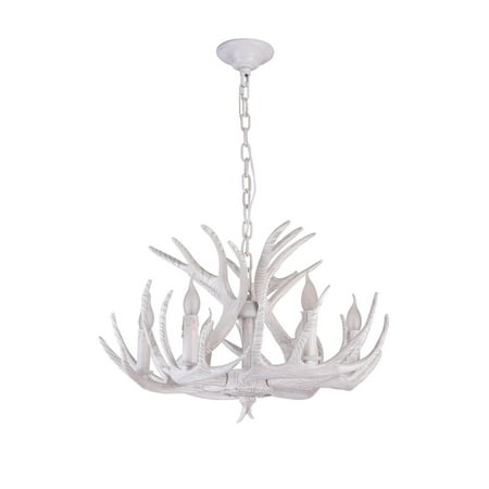 

Bethel International YA29C27W Modern Antler Lighting