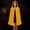 Yellow, variant on UTSJKR Women Long Hooded Velvet Cape, Big Bow‑Knot with Ruffled Hem, Full Length Cloak Robe for Halloween, Carnival and Fairytale Cosplay Black L