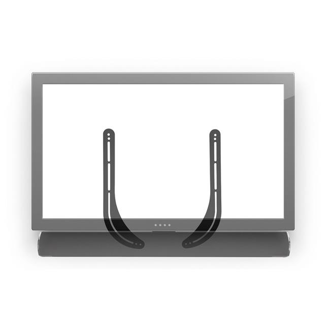 3270 in. Universal Sound Bar TV Mount for Mounting Above or Under TV