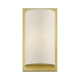 thumbnail image 6 of 45230-33 Livex Lighting Brenton - 1 Light ADA Wall Sconce-11 Inches Tall and 6 Inches Wide-Soft Gold Finish, 6 of 19