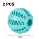 thumbnail image 2 of Bola de juguetes para la dentición del perro, para limpieza de dientes de cachorro pequeño y grande/masticar/jugar MFZFUKR CPB-US-CJZ677-2, 2 of 5