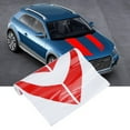 thumbnail image 6 of Car Hood Stripe Sticker Red Stripe Universal Hood Racing Body Side Vinyl Modified Stripe Exterior Decal Decoration Red, 6 of 8