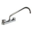 thumbnail image 1 of Llave Mezcladora Agua Fregadero O Tarja De Cocina Idrop  Cromado Cuerpo Plastico Cuello Acero, 1 of 3