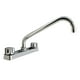 thumbnail image 1 of Llave Mezcladora Agua Fregadero O Tarja De Cocina Idrop  Cromado Cuerpo Plastico Cuello Acero, 1 of 3