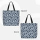thumbnail image 2 of Fotbe black Skull white Bolsa Tote con Estampado para Mujer, Bolsos con Cremallera, Bolsa de Hombro Casual de Gran Capacidad con Bolsillos Internos, 2 of 7
