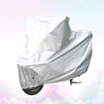 thumbnail image 1 of ADDHAT Funda Para Motocicleta Plata Con Reflectantes Para Uso Exterior Y Protección Solar, 1 of 8