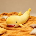thumbnail image 5 of Wizlet Banana Shark Plush 21" Large Shark Stuffed Animal Soft Banana Plush Toys, Birthday Christmas Valentine's Day Gifts for Kids Girlfriend (Yellow), 5 of 7