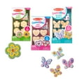 thumbnail image 3 of Melissa & Doug Created by Me! Flower Wooden Magnets Craft Kit (4 Designs, 4 Paints, Stickers, Glitter Glue), 3 of 9