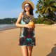 thumbnail image 3 of Disketp Riverside Meditating Cat para Vestido sin Mangas para Mujeres, Vestidos de Verano para Mujeres, Casual y Holgado para la Playa, 3 of 7