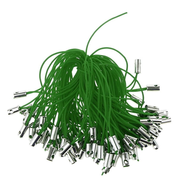 Cordones Trenzados de Cuerda de Bricolaje 100pcs Perfecl Verde