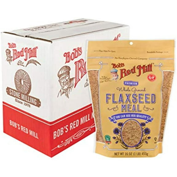 Bobs Red Mill Flaxseed Meal, 16-Ounce (Pack Of 4)