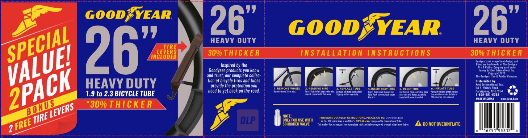 goodyear 27.5 tube