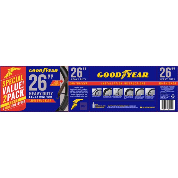 goodyear heavy duty bicycle tube