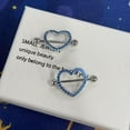 thumbnail image 4 of 14G Rhinestone Heart Nipple Rings for Women Shiny Cubic Zirconia Hollow Love Heart Nipplerings Barbell Nipple Piercing Nipple Shield Rings Body Piercing Jewelry, 4 of 8