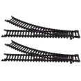 thumbnail image 1 of LEEYNEER Train Tracks 1Pair Electric Model Train Set Building Set Block Toy Train Expansion Accessories Black, 1 of 6